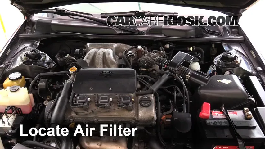 1998 Toyota Camry XLE 3.0L V6 Filtro de aire (motor) Cambio